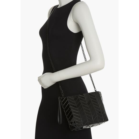 Patrizia Luca Chevron Convertible Clutch 10 x 7 x 3 - Picture 4 of 4